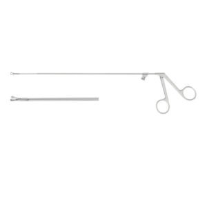 Micro Laryngeal Cup Forceps With Flush Port